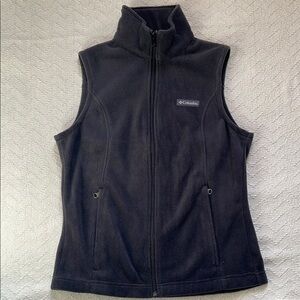 Columbia Black Fleece Vest